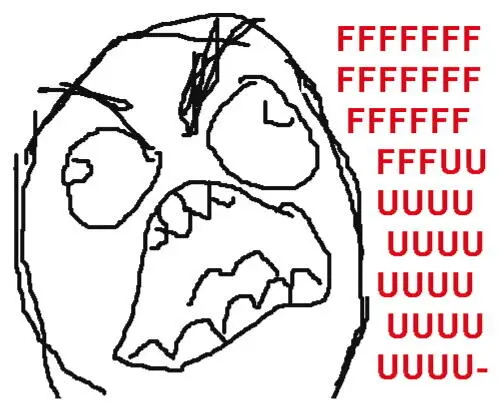 Первый rage face опубликованный на форуме 4chan Письменный эпистолярный язык - фото 10