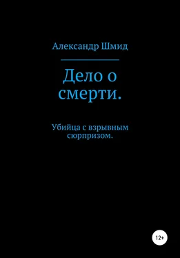 Александр Шмид Дело о смерти. Убийца с взрывным сюрпризом обложка книги