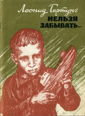 Леонид Гартунг Нельзя забывать… обложка книги
