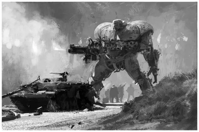 Рис 29 Пустынный меч Цифровой рисунок Крейга Маллинса Рис 210 - фото 9