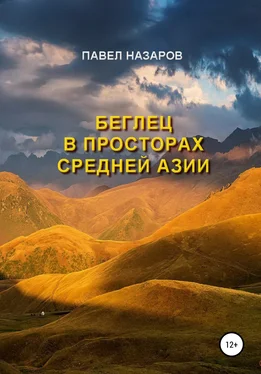 Павел Назаров Беглец в просторах Средней Азии обложка книги