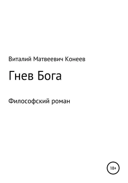 Виталий Конеев Гнев Бога обложка книги