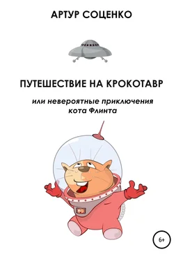 Артур Соценко Путешествие на Крокотавр, или Невероятные приключения кота Флинта обложка книги