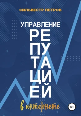 Сильвестр Петров Управление репутацией в интернете обложка книги