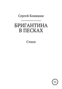 Сергей Коняшин Бригантина в песках обложка книги