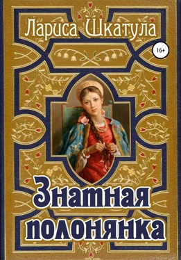 Лариса Шкатула Знатная полонянка обложка книги