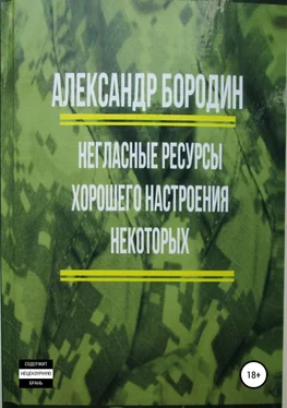 Александр Бородин Негласные ресурсы хорошего настроения некоторых обложка книги