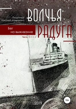 Николай Подраный Волчья радуга. Бег на выживание обложка книги