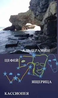 Арке под скалой соответствует космическое пространство под шеей уточки - фото 94
