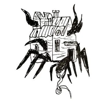 В одном чёрном чёрном лесу стоял чёрный чёрный дом В чёрном чёрном доме - фото 91