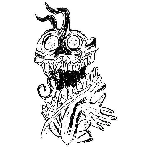 Тот кто пустил в свою душу зло станет монстром во плоти носителем черни и - фото 98