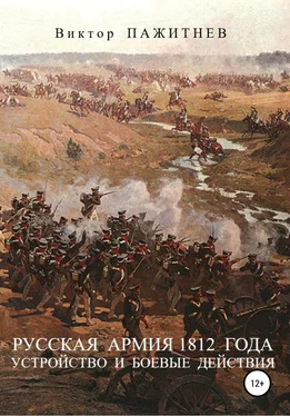 Виктор Пажитнев Русская армия 1812 года. Устройство и боевые действия обложка книги