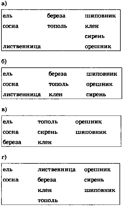 2 Даны названия типичных представителей животного и растительного мира двух - фото 104
