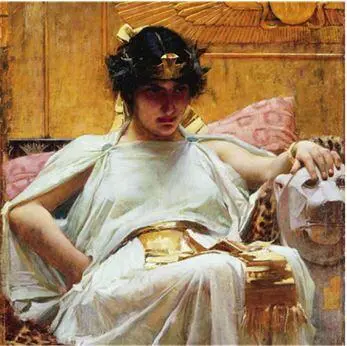 Джон Уильям Уотерхаус John William Waterhouse 18491917 Клеопатра Холст - фото 18