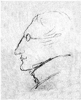 НВ Гоголь в очках Рисунок АС Пушкина конец 1833 года Русский - фото 42