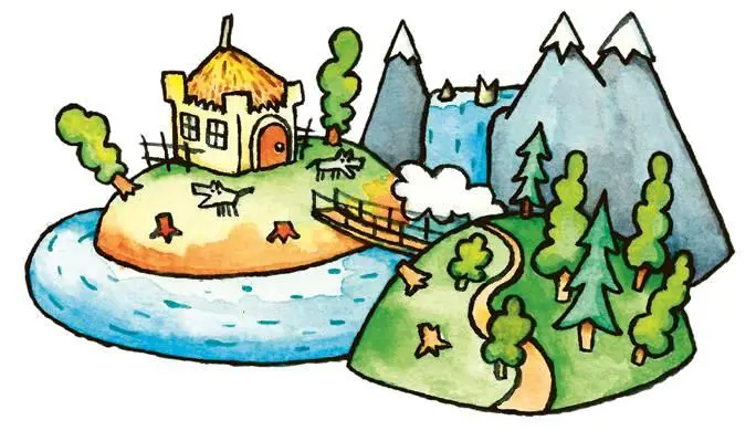 Позаду гуркотів водоспад але ми почули як на хуторі хтось гупнув дверима - фото 20