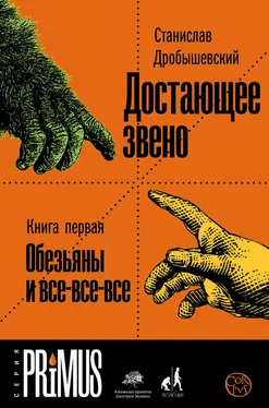 Станислав Дробышевский Достающее звено. Книга 1. Обезьяны и все-все-все обложка книги