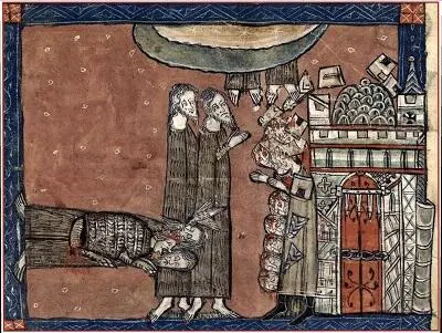 3 Апокалипсис Англия XIV в Paris Bibliothèque de lArsenal Ms5214 Fol - фото 4