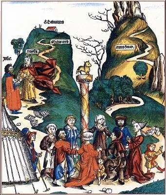 301 Иллюстрация к Нюрнбергской хронике Хартмана Шеделя Hartmann Schedel - фото 342