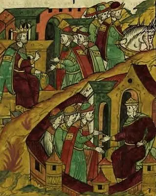 Иван Грозный отпускает в Литву своего посла ФИ Умного Колычева со товарищи - фото 44