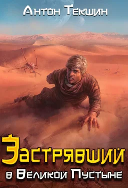 Антон Текшин Застрявший в Великой Пустыне [СИ] обложка книги