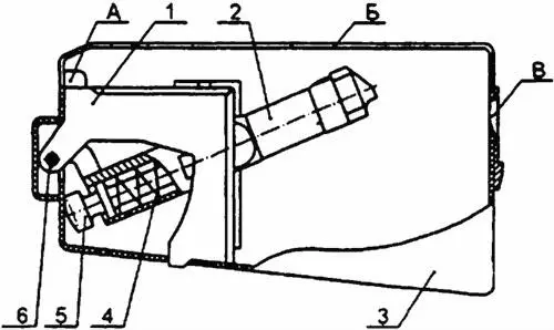 Рис 27 Магазин 1 перегородка 2 подаватель 3 корпус магазина 4 - фото 11