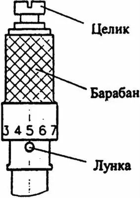 Рис 51 Механический прицел 514 После окончания стрельбы перевести - фото 17