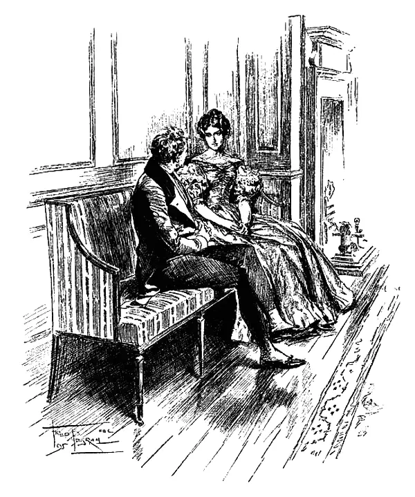 Эгремонт устроился рядом с Арабеллой и отвечая на ее расспросы поведал - фото 15