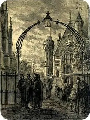 ДинсЯрд открытая площадка рядом с Вестминстерским собором некогда часть - фото 252