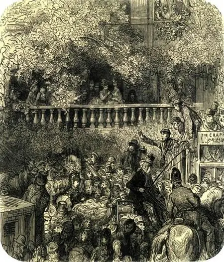 Надпись На экипаже в правой части гравюры The Craph значение выяснить - фото 260