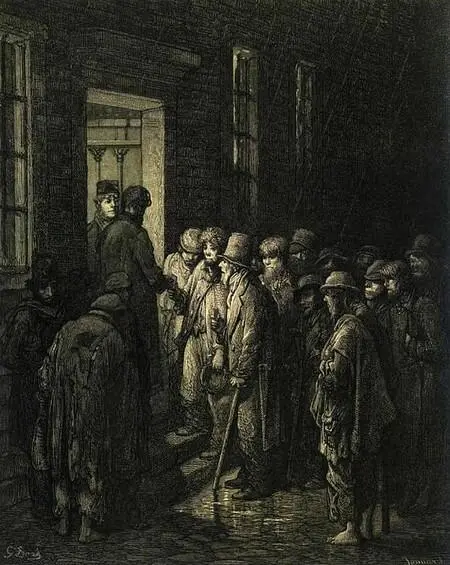 Ил 283 Ночлежный дом Чтение Библии Ил 284 Спящие при свете звезд - фото 335