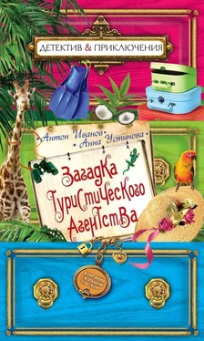 Анна Устинова Загадка туристического агенства обложка книги