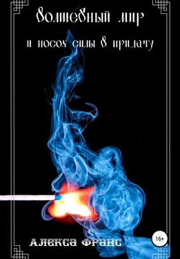 Алекса Франс Волшебный мир и посох силы в придачу обложка книги