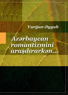 Vurğun Əyyub Azərbaycan romantizmini araşdırarkən… Romantizm və romantika обложка книги