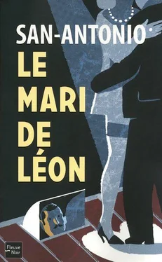 Frédéric Dard Le mari de Léon обложка книги