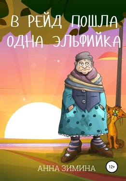 Анна Зимина В рейд пошла одна эльфийка обложка книги