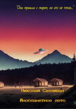 Николай Салливан Инопланетное лето обложка книги