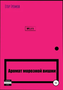 Егор Громов Аромат морозной вишни обложка книги