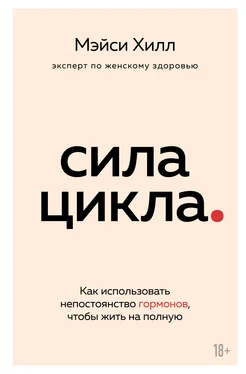 Мэйси Хилл Сила цикла. Как использовать непостоянство гормонов, чтобы жить на полную обложка книги