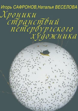 Игорь Сафронов Хроники странствий петербургского художника обложка книги