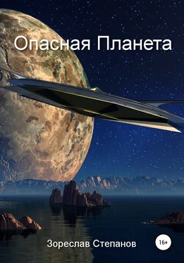 Зореслав Степанов Опасная планета обложка книги