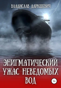 Владислав Даркшевич Энигматический ужас неведомых вод обложка книги