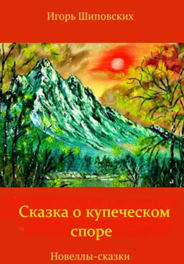 Игорь Шиповских Сказка о купеческом споре обложка книги