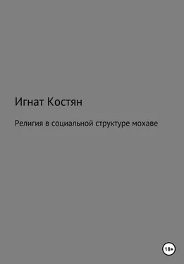 Игнат Костян Религия в социальной структуре мохаве обложка книги