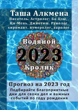 Таша Алкмена Прогноз на 2023 год обложка книги