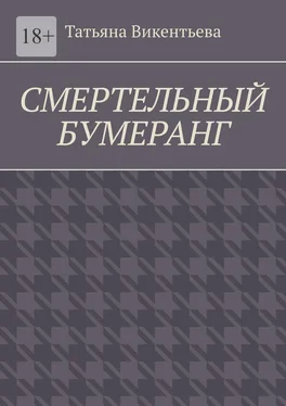 Татьяна Викентьева Смертельный бумеранг обложка книги