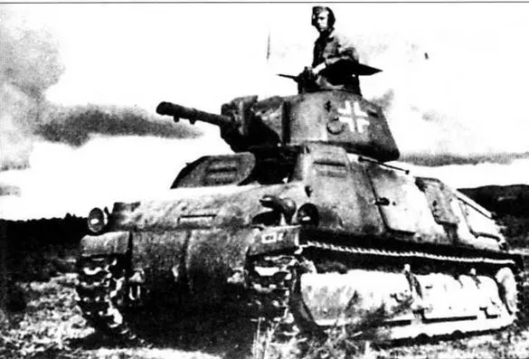 Танк 35Sf командира 2й роты 214го танкового батальона Норвегия 1942 год - фото 61