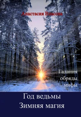 Анастасия Власова Год ведьмы. Зимняя магия. Гадания, обряды, мифы обложка книги