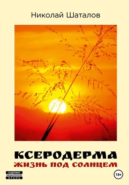 Николай Шаталов Ксеродерма обложка книги