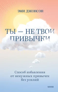 Эми Джонсон Ты – не твои привычки. Способ избавления от ненужных привычек без усилий обложка книги